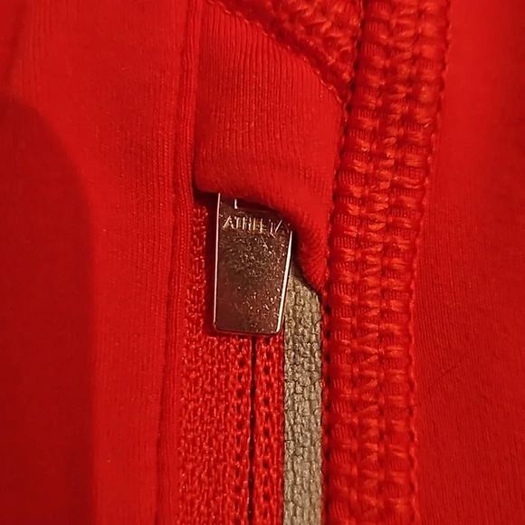 Athleta Rainer Tight Reflective Leggings Sz xs Red - Picture 5 of 7